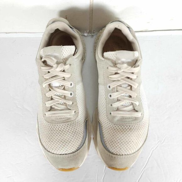 SOREL Women's Kinetic Lite US 9 White Cream Lace Up Fashion Sneaker Shoes - Picture 3 of 13